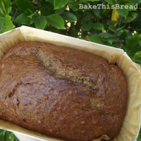 Vintage Black Banana Bread Recipe - One to Keep and One to Gift